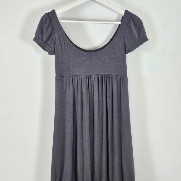 Velvet Torch Grey Balloon Tunic - Picture 2 of 7